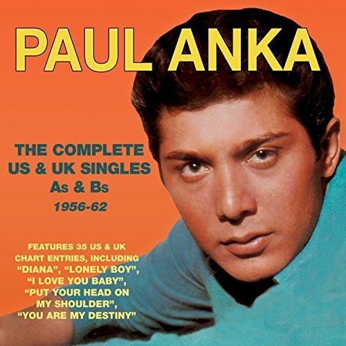 Paul Anka - Complete Us & UK Singles As & BS 1956-62