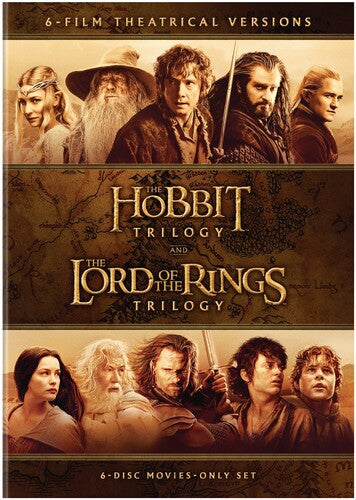 The Hobbit Trilogy / The Lord of The Rings Trilogy: 6-film Theatrical Versions