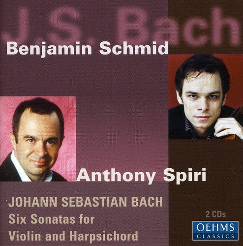 Bach/ Schmid - Six Sons for VN & HPD