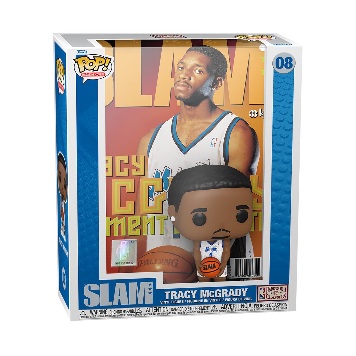 Funko Pop! NBA Slam Cover With Case - Tracy McGrady