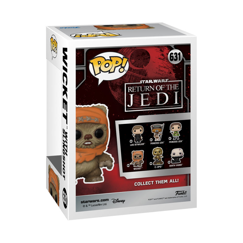 Funko Pop! Star Wars - Wicket with Slingshot (SDCC 2023)