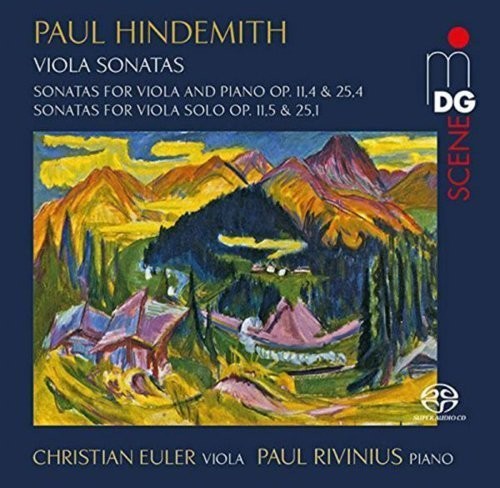 Christian Euler / Paul Rivinius - Hindemith: Sonatas For Viola And Piano