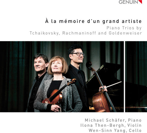 Goldenweiser/ Schafer - A la memoire d'un grand artiste