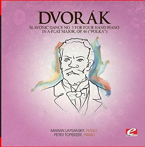 Dvorak - Slavonic Dance 3 Four Hand Piano A-Flat Maj 46