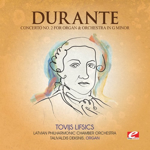Durante - Concerto 2 Organ & Orch G Min