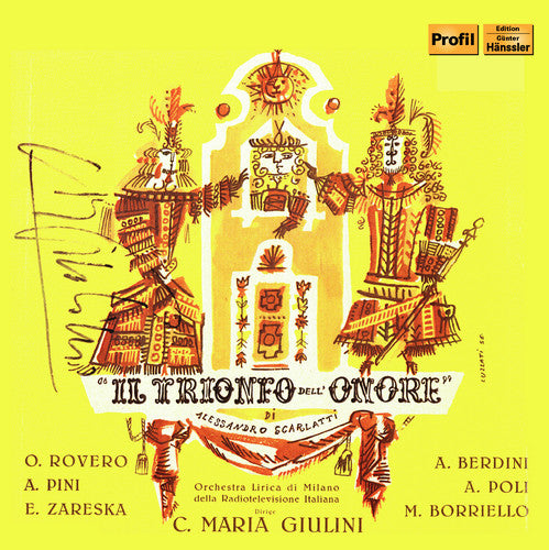 Scarlatti/ Orchestra Lirica Di Milano - Alessandro Scarlatti: Il Trionfo Dell'Onore