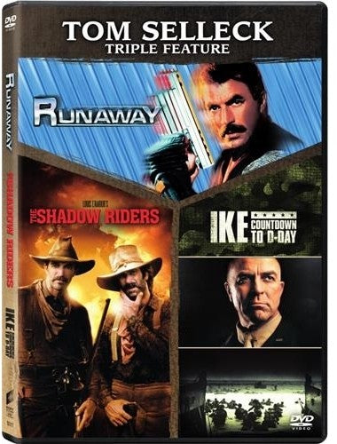 Tom Selleck Triple Feature (Runaway / The Shadow Riders / Ike: Countdown to D-Day)