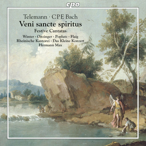 C.P.E. Bach / Oitzinger/ Poplutz/ Flaig/ Max - Telemann & C.P.E. Bach: Festive Cantatas