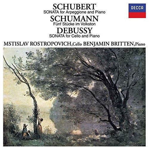 Schubert/ Mstislav Rostropovich - Schubert: Arpeggione Sonata / Debussy