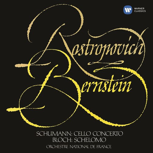 Mstislav Rostropovich - Cello Concerto / Bloch: Schelomo