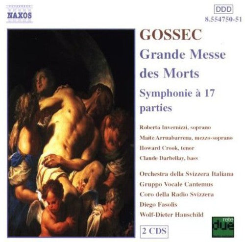 Gossec/ Invernizzi/ Crook/ Fasolis/ Hauschild - Grande Messe Des Morts / Symphonie a 17 Parties