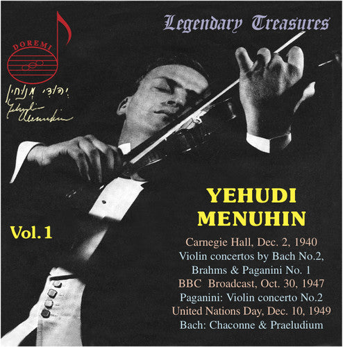 Menuhin/ Schneevoigt/ BBC So/ Boult - Yehudi Menuhin 1