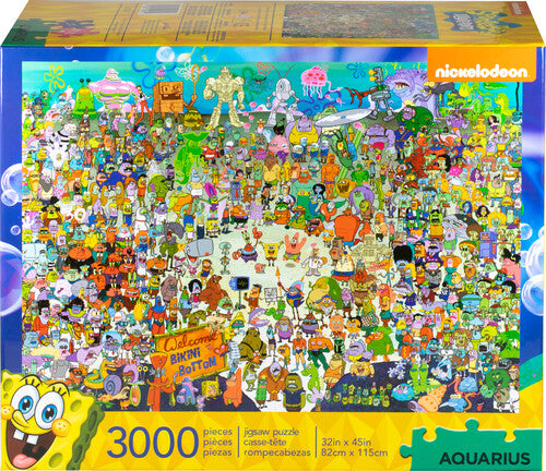 SpongeBob SquarePants Aquarius 3,000 Piece Jigsaw Puzzle