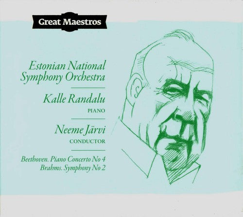 Beethoven/ Brahms/ Estonian National Symphony - Beethoven: Piano Concerto No. 4 Brahms: Symphony No. 2