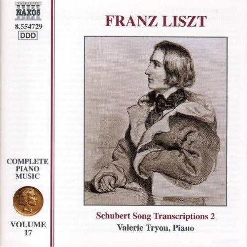 Tryon - Complete Piano Music 17 / Schubert Song Transcr 2