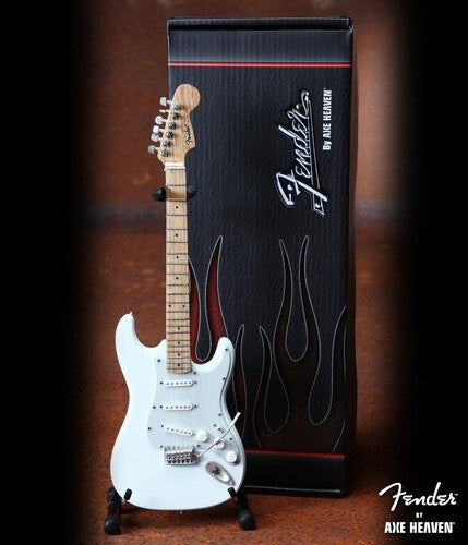 Fender Stratocaster Olympic White 10 Inch Miniature Guitar Replica