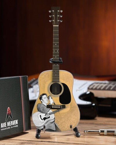 Elvis Presley 1955 Tribute 10 Inch Miniature Acoustic Guitar Replica