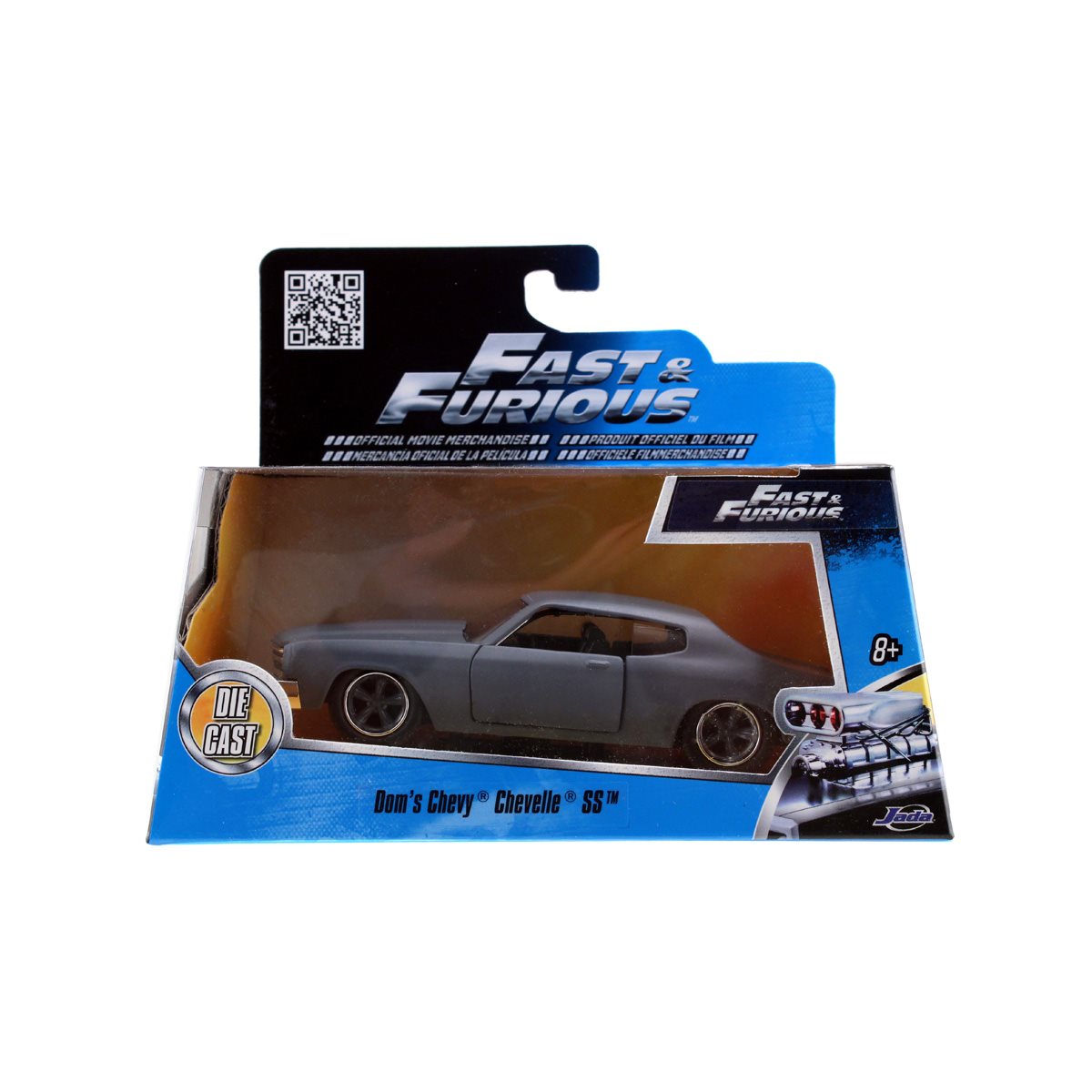 Fast and the Furious Dom's 1970 Chevrolet Chevelle SS 1:32 Scale Die-Cast Metal Vehicle