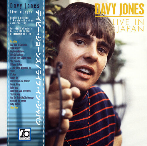 Davy Jones - Live In Japan (Red, White & Blue Vinyl)