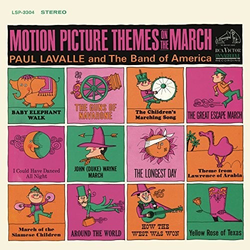 Paul Lavalle - Motion Picture Themes On the March