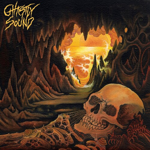 Ghastly Sound - Have A Nice Day - Yellow/Bronze Swirl w/ Black Splatter