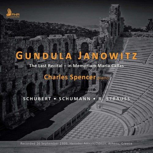 Schubert/ Janowitz/ Spencer - Last Recital