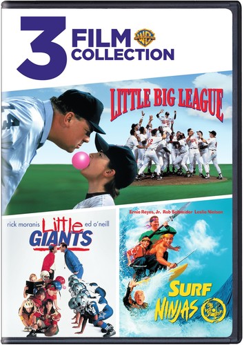 3 Film Collection: Little Big League / Little Giants / Surf Ninjas