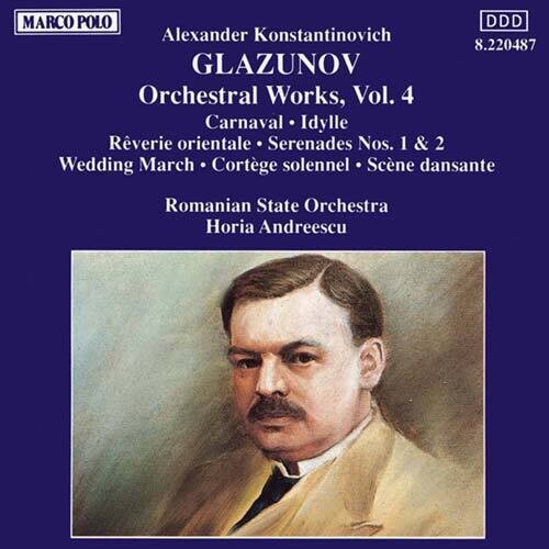 Glazunov/ Andreescu/ Roumanian State Orchestra - Orchestral Works-Vol. 4
