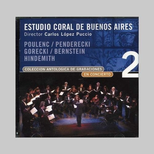 Estudio Coral De Buenos Aires/ Carlos Puccio - Coleccion Antologica En Concierto 2