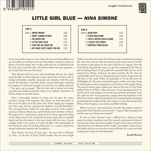 Nina Simone - Little Girl Blue