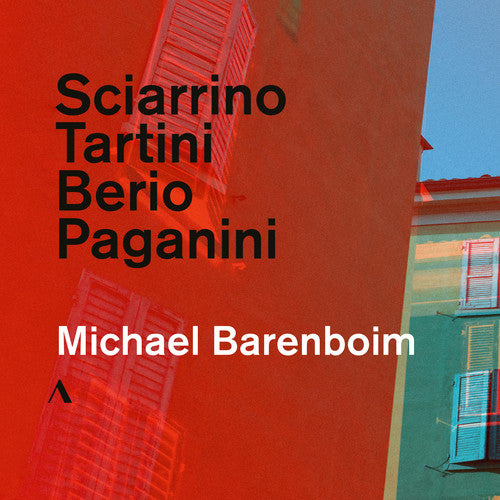 Berio/ Barenboim - Sciarrino / Tartini / Berio / Paganini