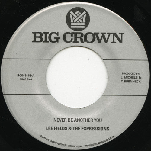 Lee Fields - Never Be Another You / Lover