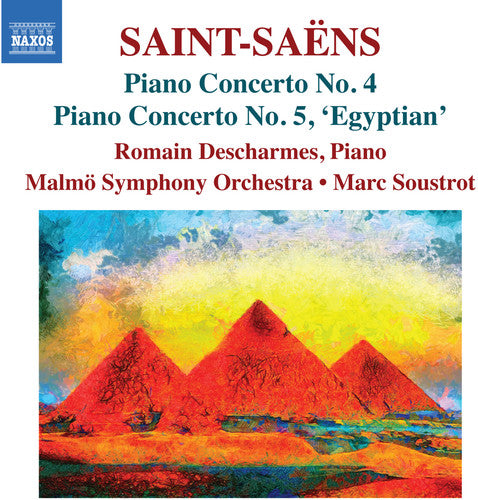 Saens/ Descharmes/ Soustrot - Piano Concertos 4 & 5