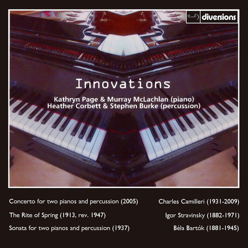 Bartok/ McLachlan/ Burke - Music for Two Pianos & Percussion