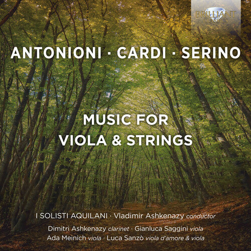 Antonioni/ Ashkenazy/ Saggini - Music for Viola & Strings