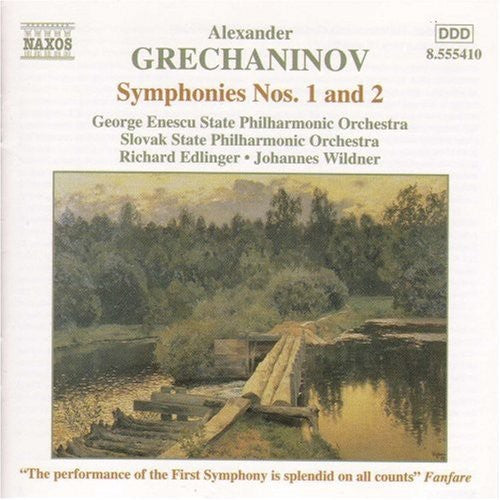 Grechaninov/ Edlinger/ Wildner/ Slovak Phil - Symphonies 1 & 2
