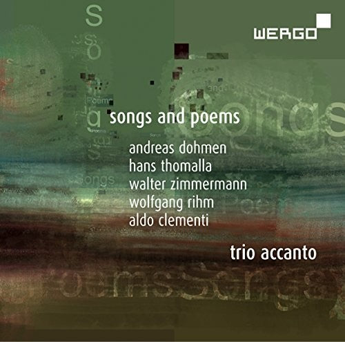 Zimmermann/ Trio Accanto - Songs & Poems