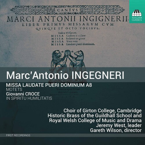 Ingegneri/ Wilson - Missa Laudate Pueri Dominum