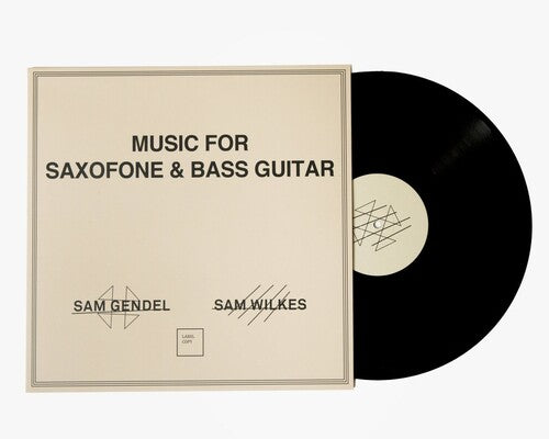 Sam Gendel / Sam Wilkes - Music for Saxofone & Bass Guitar