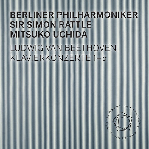 Berliner Philharmoniker Rattle Uchida - Klavierkonzerte 1-5