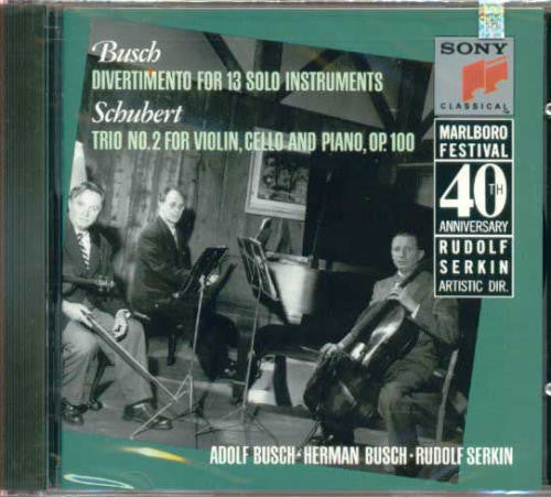 Serkin/ Rose/ Levine - Marlboro Fest 40th Anniversary