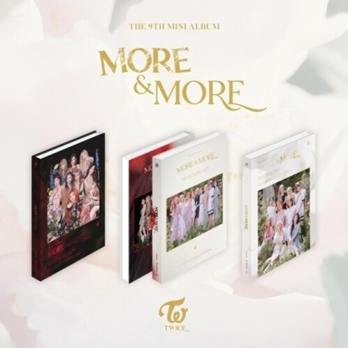 Twice - More & More (Random Cover) (Incl. Photobook, Postcard, Coaster Card + 5pc Photocard Set)