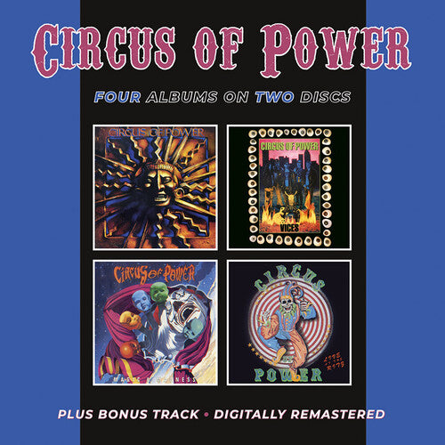 Circus of Power - Circus Of Power / Vices / Magic & Madness / Live At The Ritz