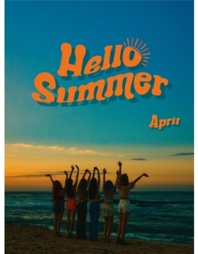 April - Hello Summer (Summer Night Version) (incl. Photobook, 2xPhotocard,Standing Card, Postcard + Transparent Photocard)