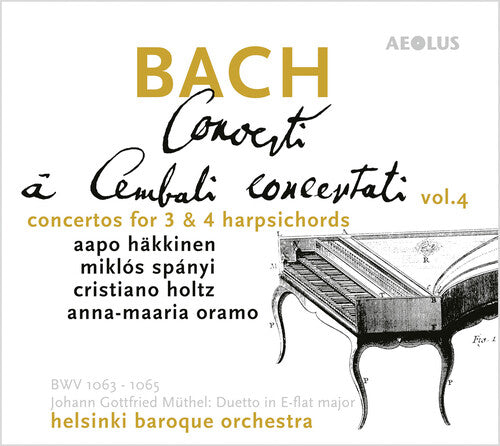 Muthel/ Hakkinen/ Oramo - Concerti a Cembalo 4