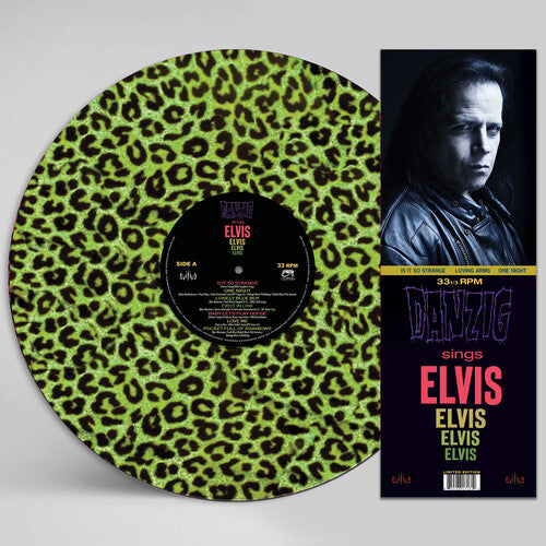 Danzig - Sings Elvis - A Gorgeous Green Leopard Picture Disc Vinyl