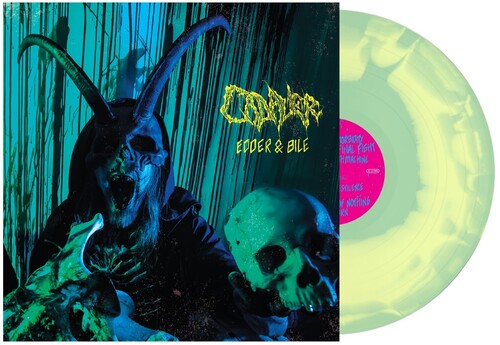 Cadaver - Edder & Bile (Mint Green / Yellow Swirl Vinyl)