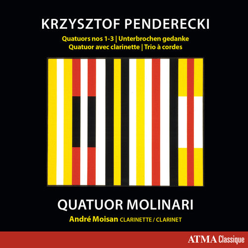 Penderecki/ Quatuor Molinari/ Moisan - Quatuors 1-3