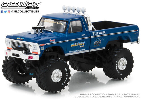 GreenLight Collectibles - 1:43 Bigfoot #1 The Original Monster Truck(1979) - 1974 Ford F-250 Monster Truck