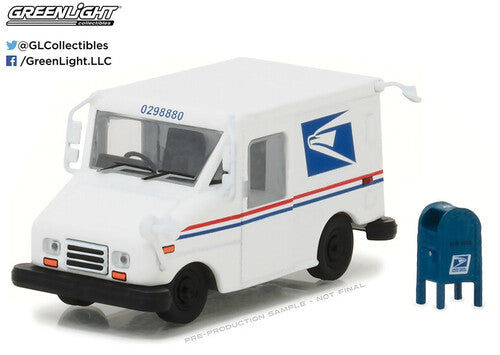 GreenLight Collectibles - 1:64 United States Postal Service (USPS)Long-Life Postal Delivery Vehicle